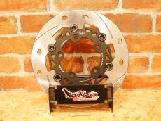 画像2: PBF 山道版2.0 フロントセミフローティングブレーキディスク 245mm [1〜5型シグナスX・1〜2型BW'S125] (2)