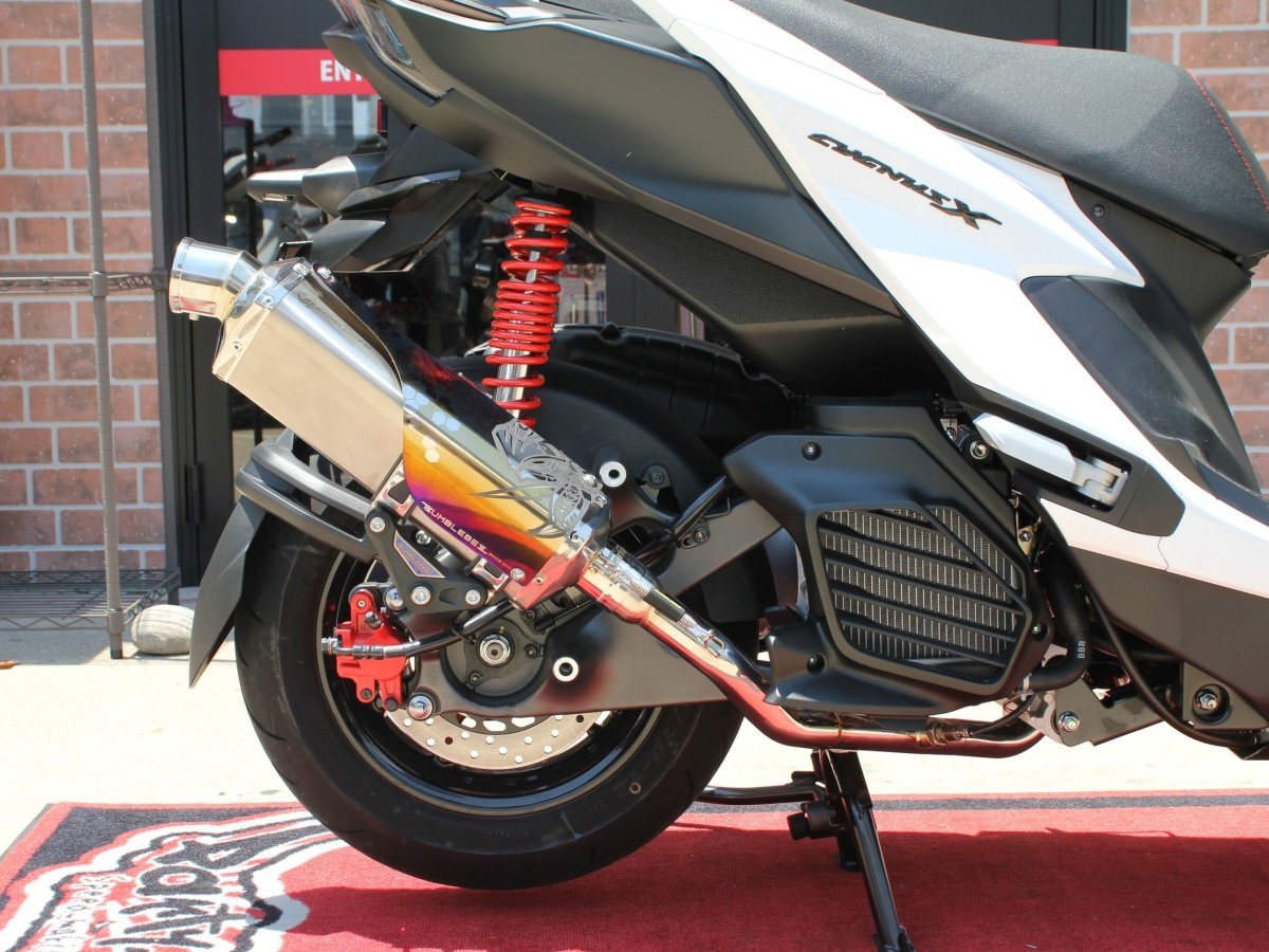 画像2: Bumblebee PT1チタン (125〜160cc/160cc以上/180cc以上/220cc以上) [7型シグナスX・シグナスグリファス・3型BW'S125・2.3型NMAX125・X FORCE・FORCE2.0] (2)