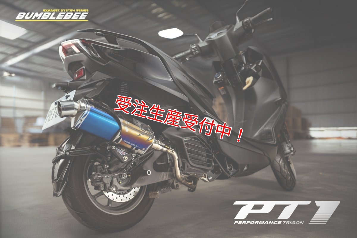 画像3: Bumblebee PT1チタン (125〜160cc/160cc以上/180cc以上/220cc以上) [シグナスグリファス・3型BW'S125・2.3型NMAX125・X FORCE・FORCE2.0] (3)