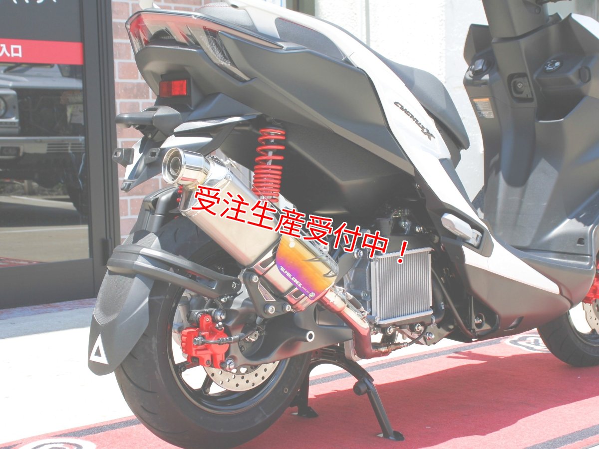 画像1: Bumblebee PT1チタン (125〜160cc/160cc以上/180cc以上/220cc以上) [シグナスグリファス・3型BW'S125・2.3型NMAX125・X FORCE・FORCE2.0] (1)