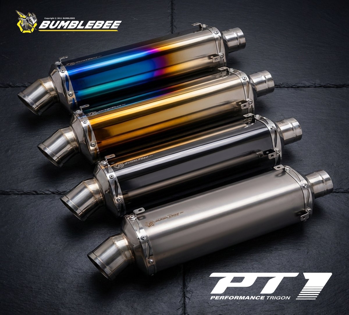 画像9: Bumblebee PT1チタン (125〜160cc/160cc以上/180cc以上/220cc以上) [7型シグナスX・シグナスグリファス・3型BW'S125・2.3型NMAX125・X FORCE・FORCE2.0] (9)