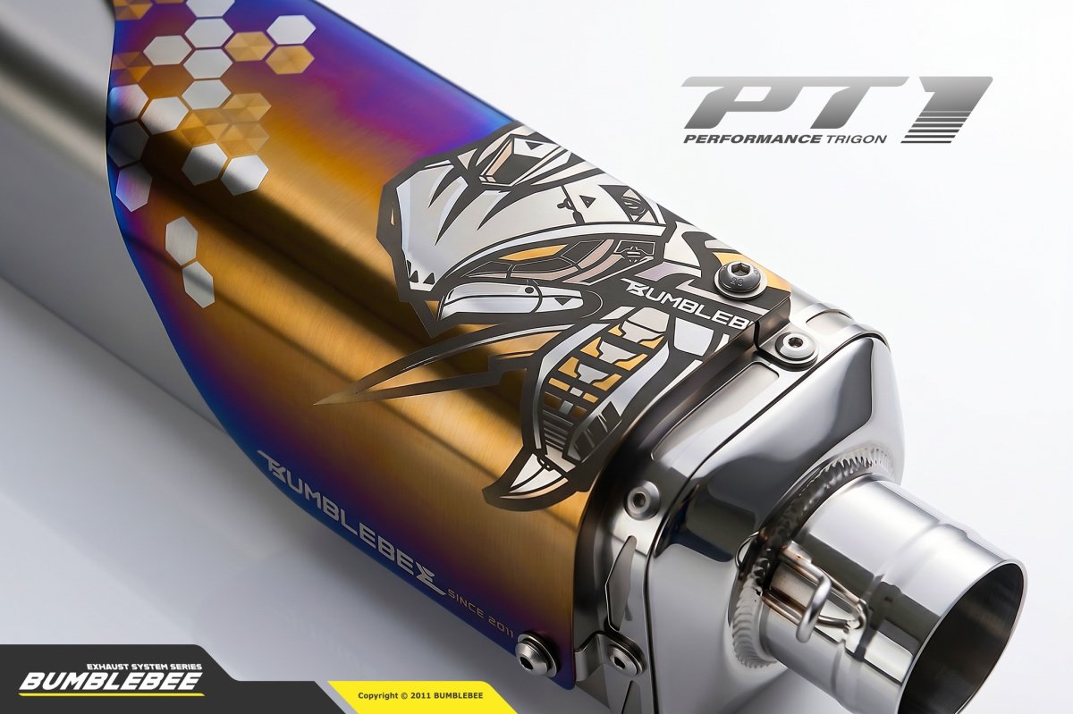 画像7: Bumblebee PT1チタン (125〜160cc/160cc以上/180cc以上/220cc以上) [7型シグナスX・シグナスグリファス・3型BW'S125・2.3型NMAX125・X FORCE・FORCE2.0] (7)