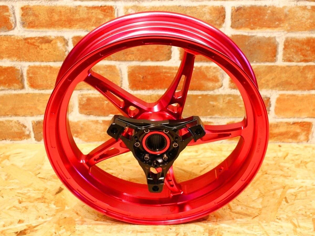画像6: ※アウトレット品！WF鍛造ホイール前後セット 全6色 [7型シグナスX・グリファス・3型BW'S125] (6)