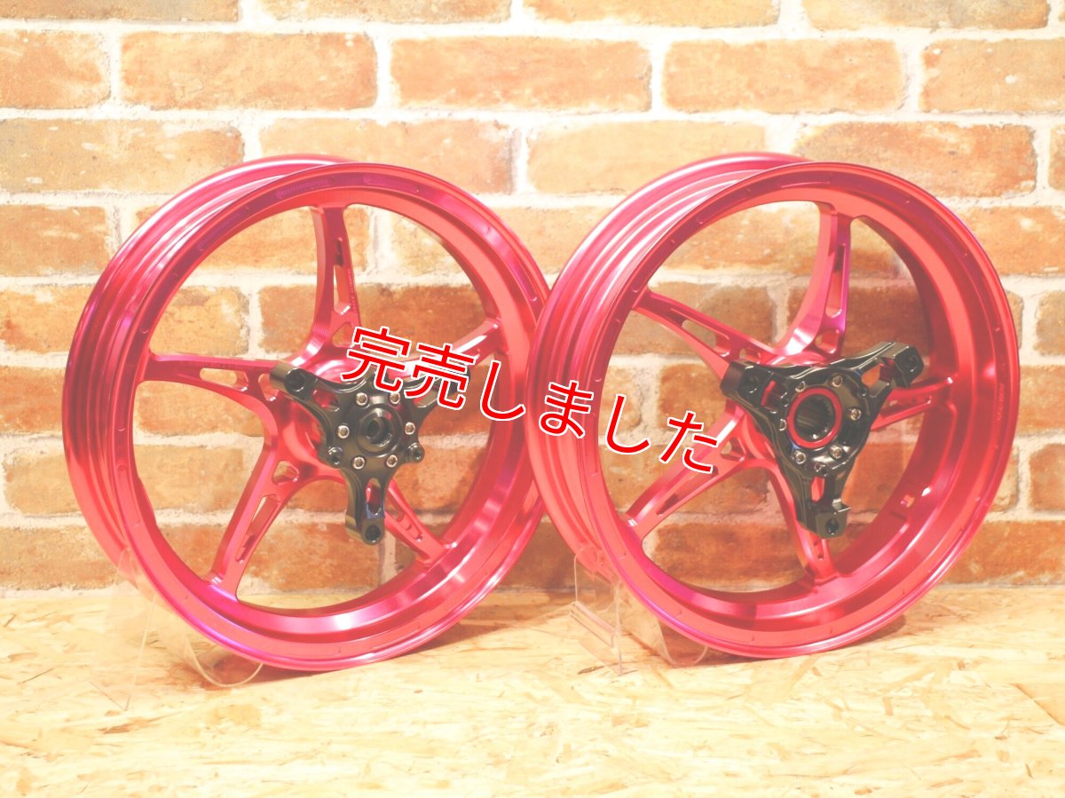 画像8: ※アウトレット品！WF鍛造ホイール前後セット 全6色 [7型シグナスX・グリファス・3型BW'S125] (8)
