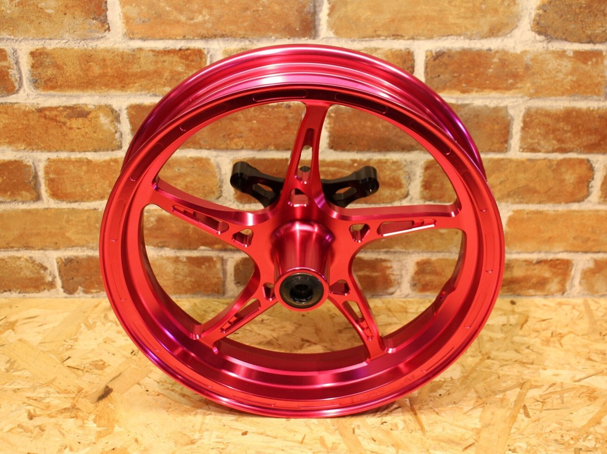 画像4: ※アウトレット品！WF鍛造ホイール前後セット 全6色 [7型シグナスX・グリファス・3型BW'S125] (4)