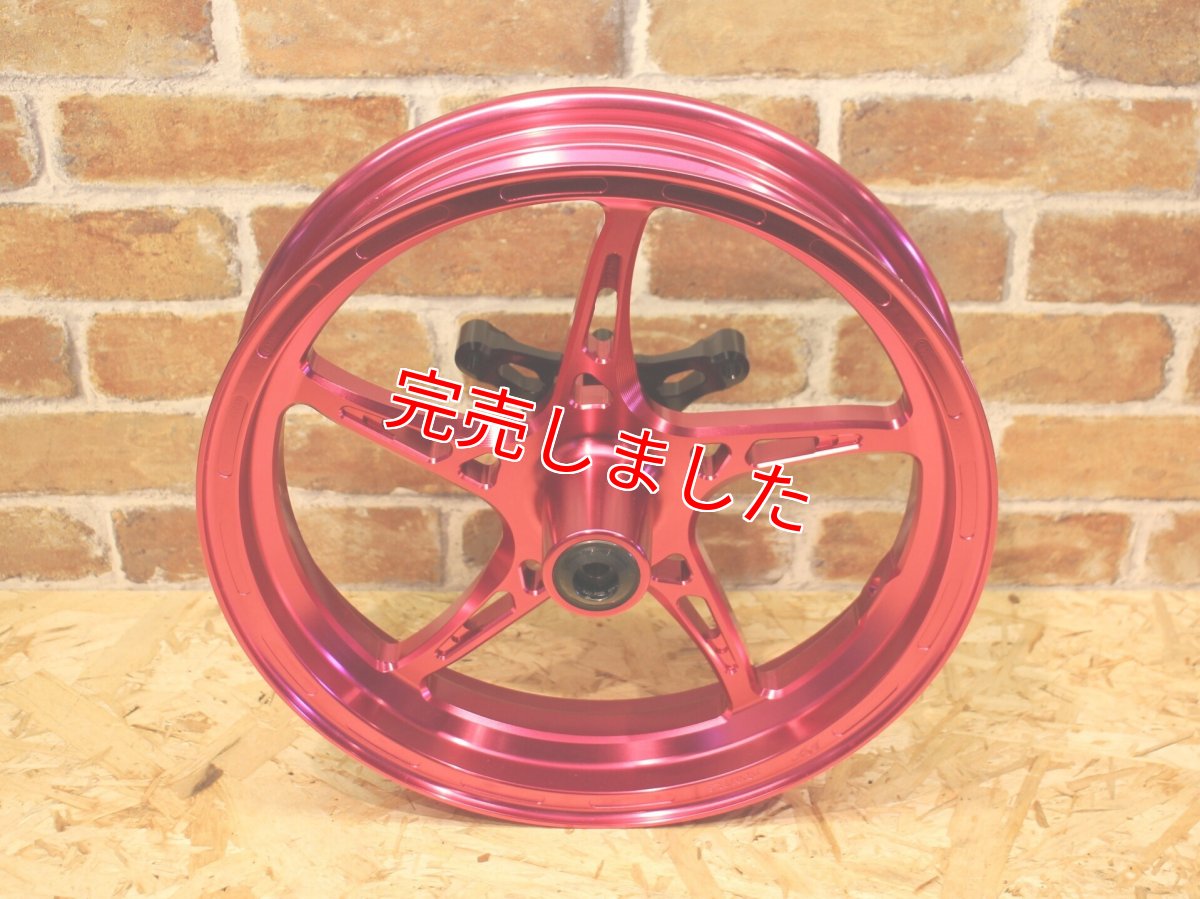 画像11: ※アウトレット品！WF鍛造ホイール前後セット 全6色 [7型シグナスX・グリファス・3型BW'S125] (11)