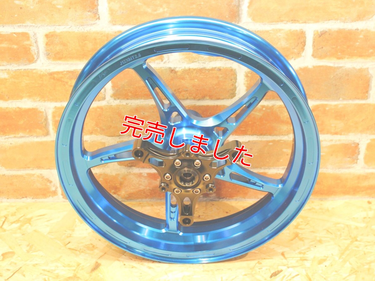 画像3: ※アウトレット品！WF鍛造ホイール前後セット 全6色 [7型シグナスX・グリファス・3型BW'S125] (3)