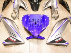 画像2: 台湾ヤマハ純正 TSR特別仕様車 カウル13点セット [7型シグナスX] (2)