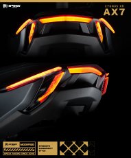 画像5: APEXX AX7 シーケンシャルウインカーテールライト［7型シグナスX］ (5)