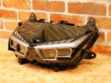 画像1: 中古品！AJ light design AJ6 4眼スクエアヘッドライト シーケンシャルウインカー [シグナスグリファス] (1)