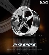 画像15: SCRK リア鍛造ホイール 4.5J/12インチ 全8色 [7型シグナスX・グリファス・3型BW'S125] (15)