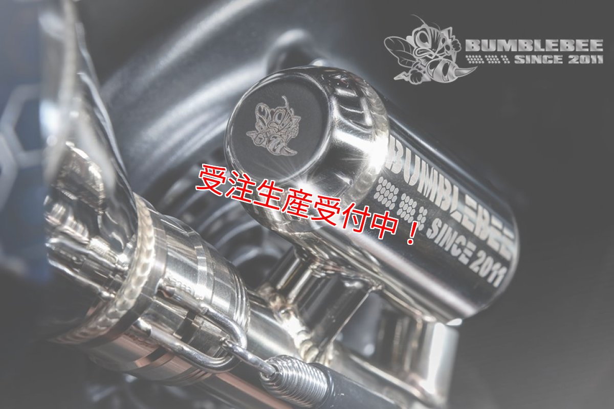 画像5: Bumblebee HR1 [シグナスX・BW'S125][125cc〜158cc用]（ストレート/直通静音）（ヒートガード 有/無） (5)