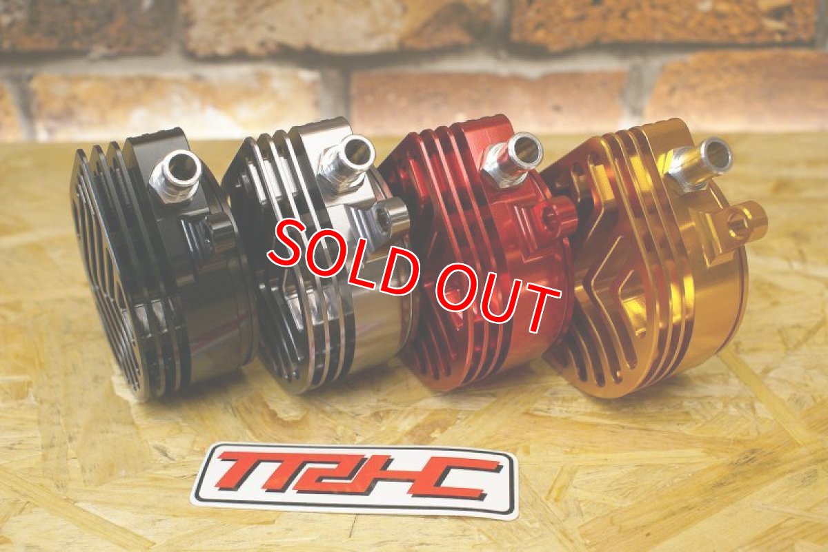 画像1: TRHC CNC削り出しカムギアカバー　[シグナスX ・BW'S125]（レッド/ブラック/ゴールド/ガンメタ/シルバー） (1)