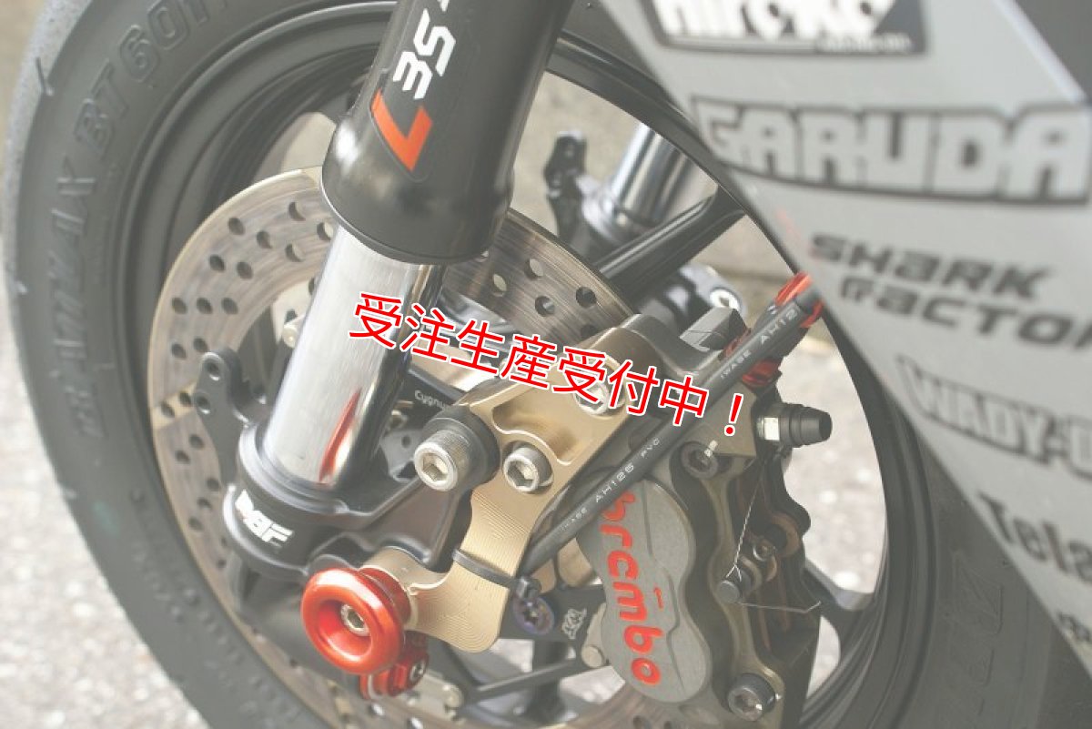 画像9: SHARK FACTORY 【L35】倒立フロントフォーク [シグナスX・BW'S125] (9)