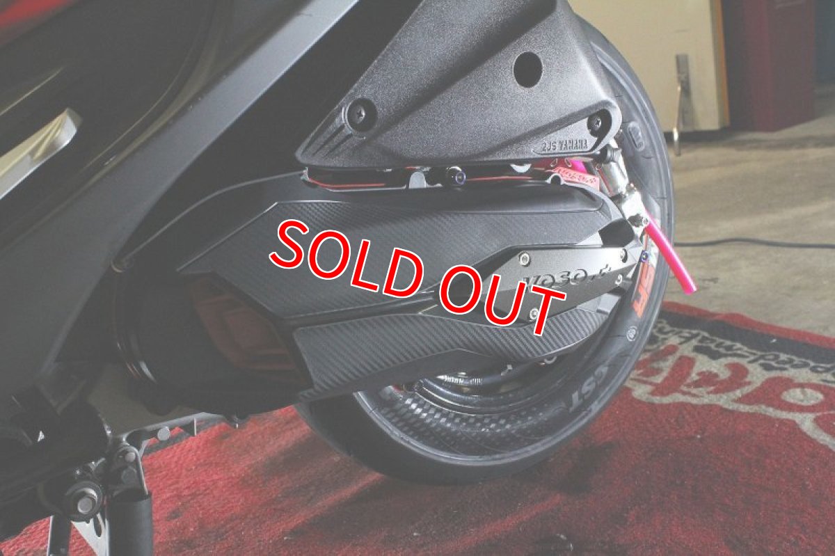 画像11: KOSO 軽量クランクケースカバーTYPE-2 レッド [4型5型シグナスX・BW'S125]（ブラック×レッド/グレー×レッド） (11)