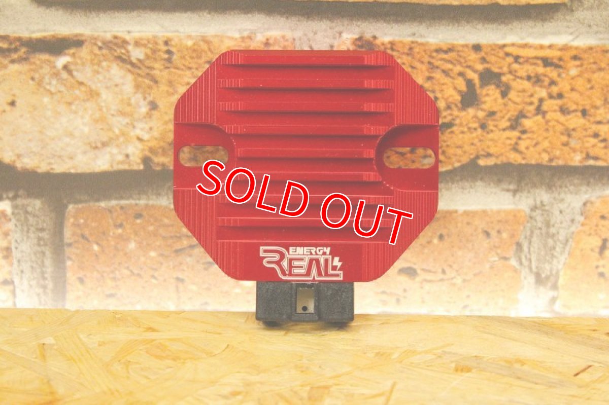 画像3: Real Energy 強化レギュレーター R5+（ブラック/レッド）  [シグナスX・BWS125] (3)