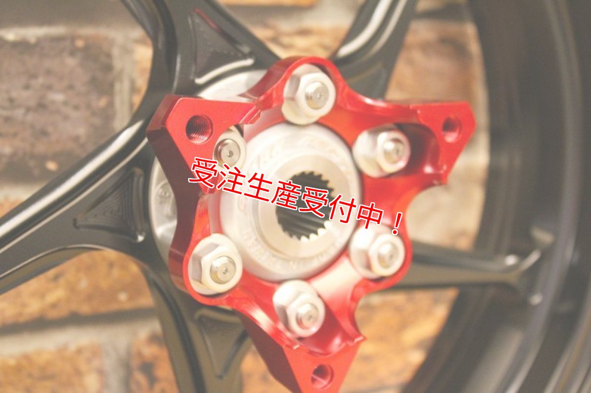 画像14: SHARK FACTORY アルミ鍛造ホイール [4・5型シグナスX・2型BW'S125]（KF/KR）受注生産モデル (14)