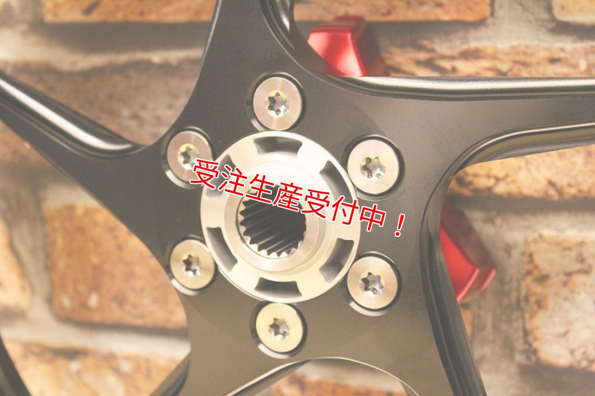 画像12: SHARK FACTORY アルミ鍛造ホイール [4・5型シグナスX・2型BW'S125]（KF/KR）受注生産モデル (12)