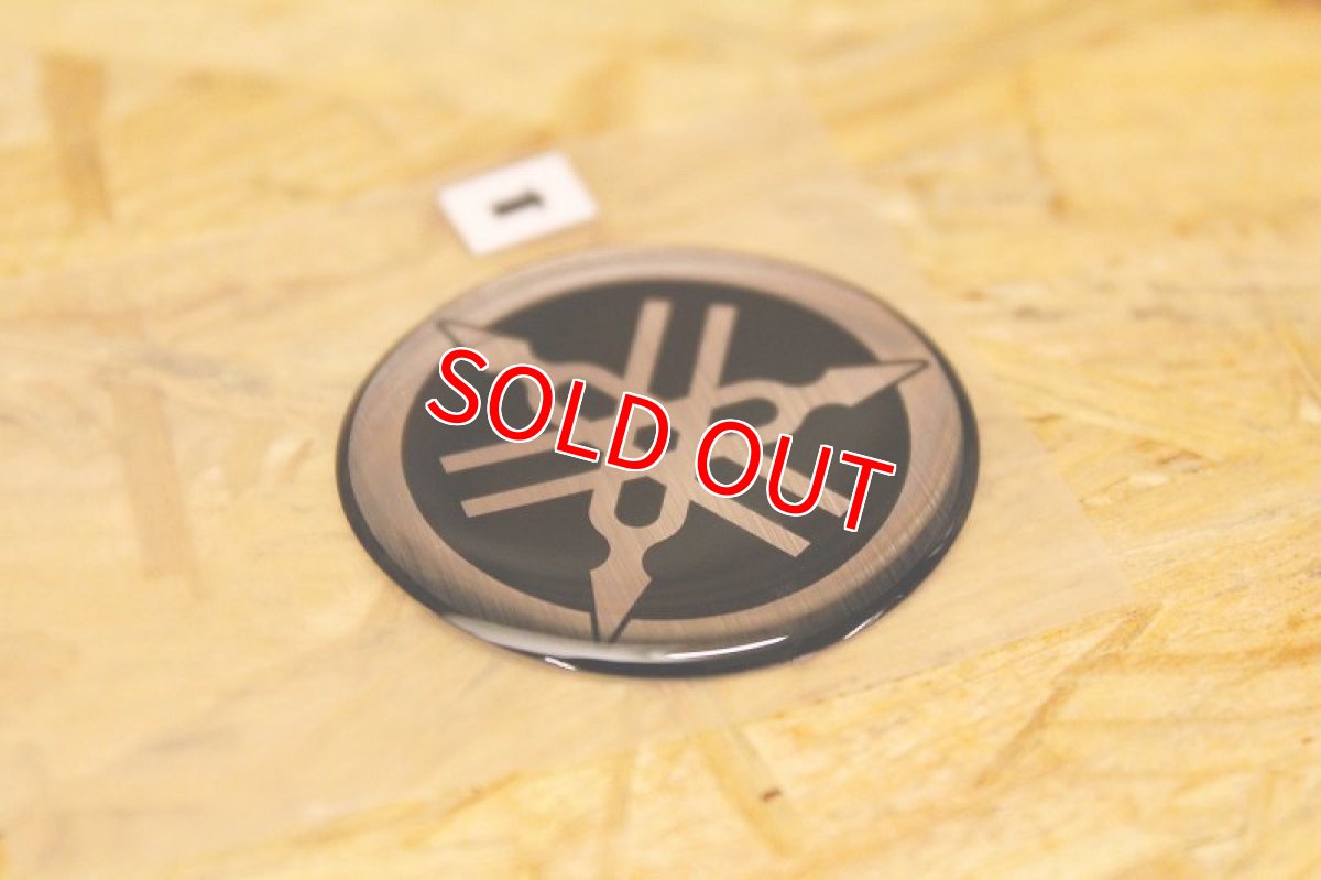 画像2: ヤマハ純正 エンブレム 34mm (2)