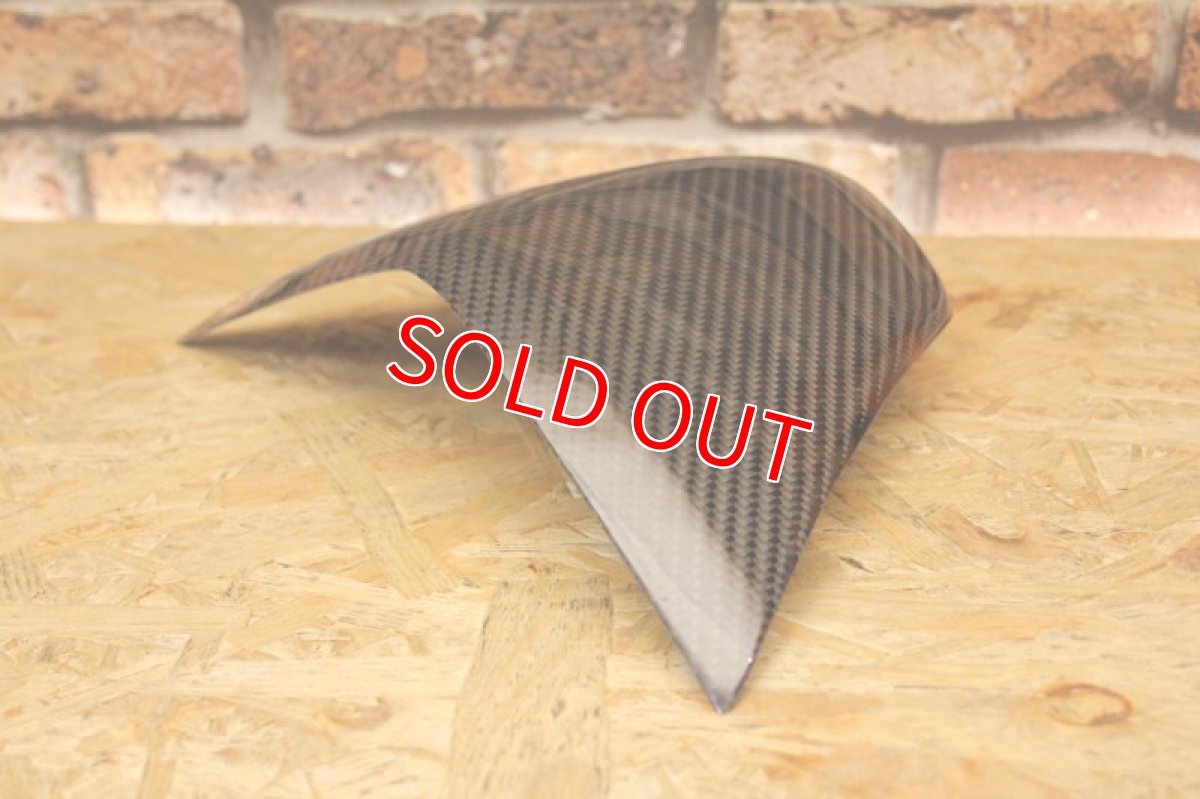 画像2: カーボンフロントマスクカバー 貼り付けタイプ [2型 シグナスX ] (2)