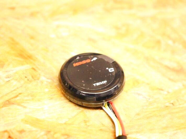 画像1: KOSO i-Gearメーター 温度計（レッド/ブルー） (1)